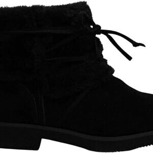 Style & Co. Womens Zijune Leather Lace-up Winter Boots 9M